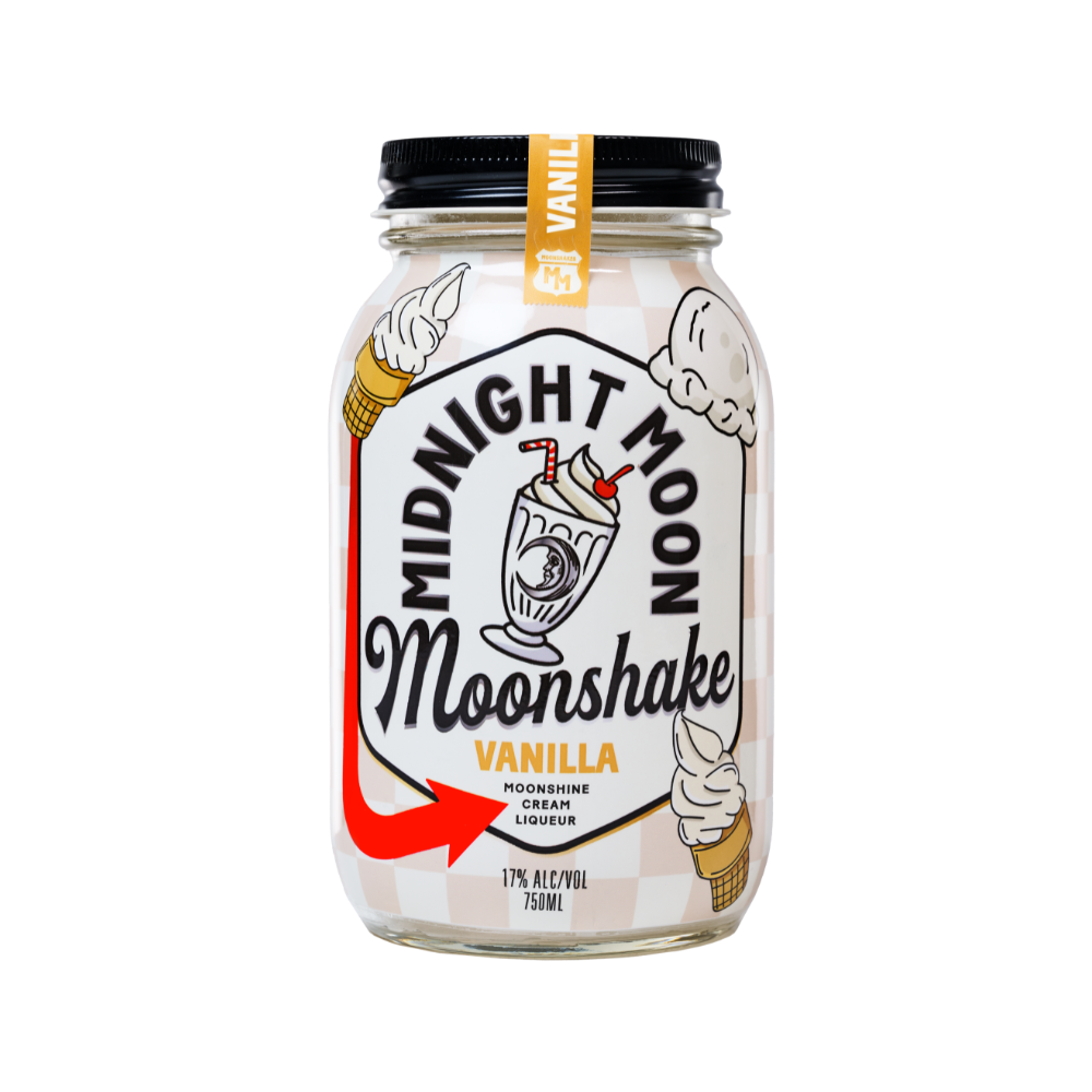 Midnight Moon Vanilla Moonshake Cream Liqueur